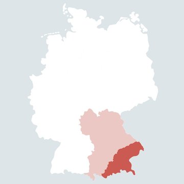 Außendienstgebiet Bayern OBB Süd-Ost