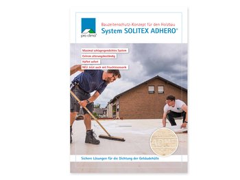 Bauzeitenschutz-Konzept für den Holzbau (Systembroschüre)