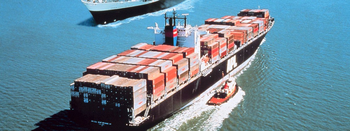 Container Schiff