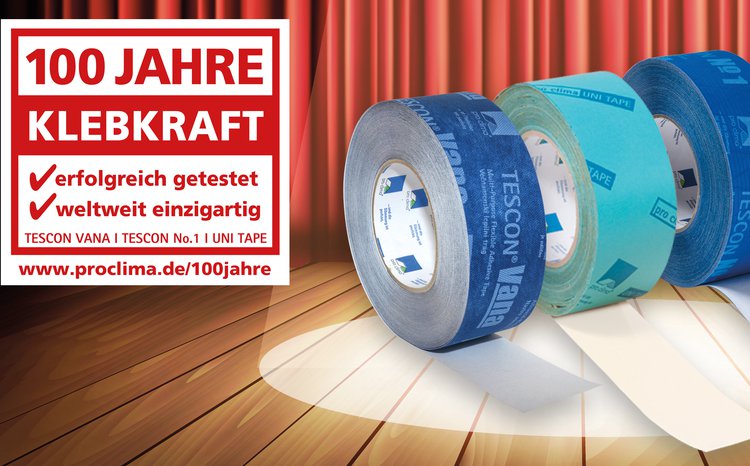 100 Jahre Klebkraft Header