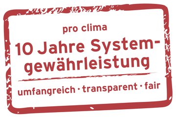 Stempel "Systemgewährleistung"