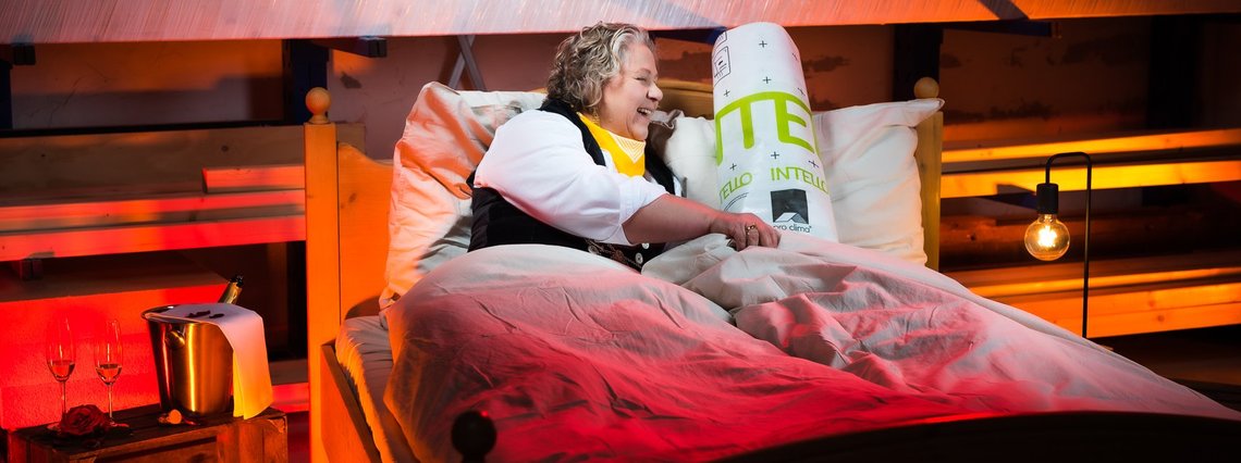 Entspannt zurücklehnen - INTELLO jetzt mit 50 % Recycling-Vlies
